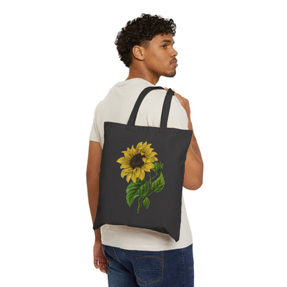 Sunflower Canvas Tote Bag