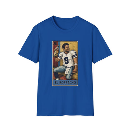 Loteria El Borracho Football Tee