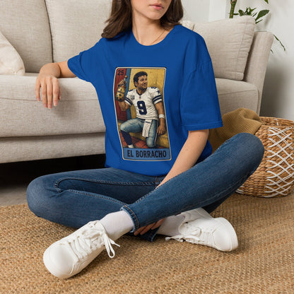 Loteria El Borracho Football Tee