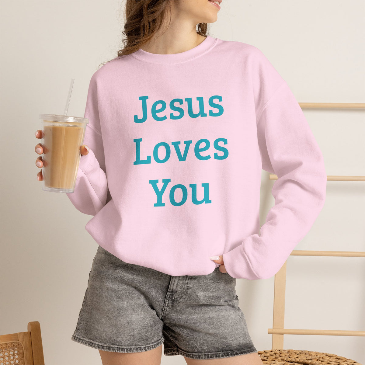 Jesus Loves You  Sweatshirt