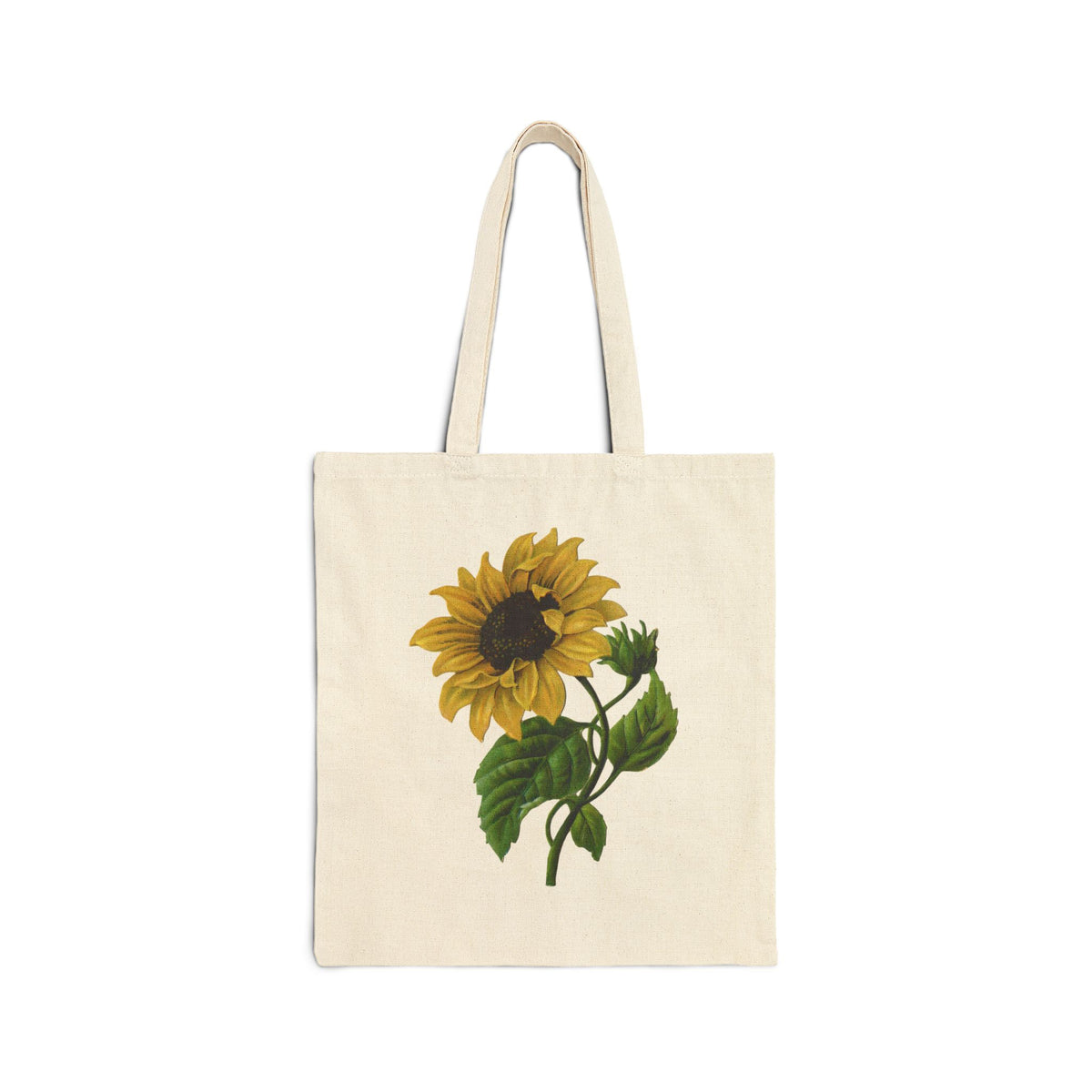 Sunflower Canvas Tote Bag