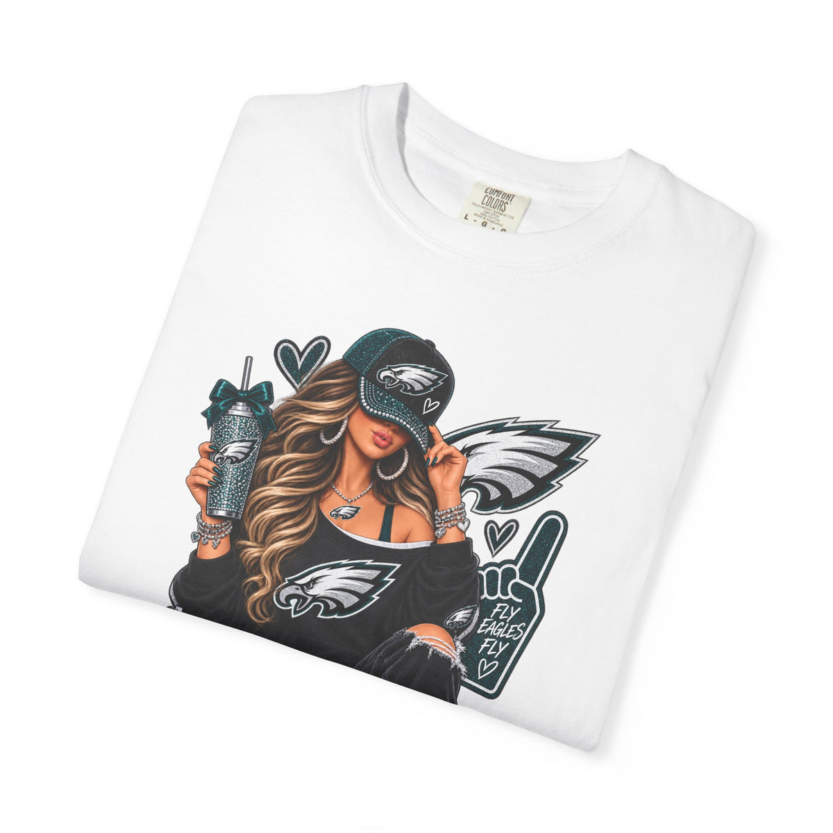 Eagles Fan Girl Graphic Tee