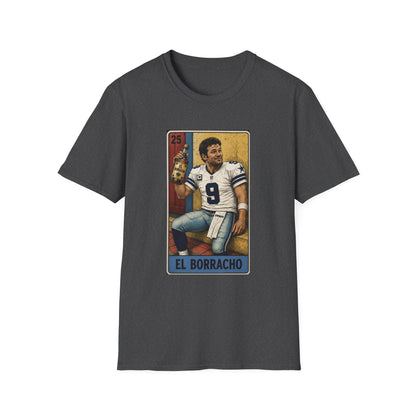 Loteria El Borracho Football Tee