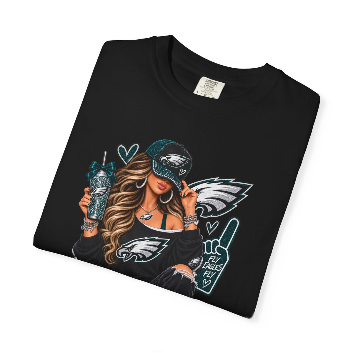 Eagles Fan Girl Graphic Tee