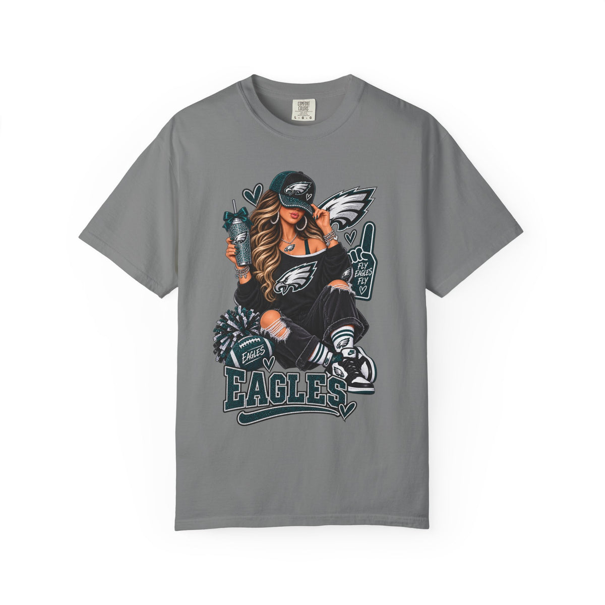 Eagles Fan Girl Graphic Tee