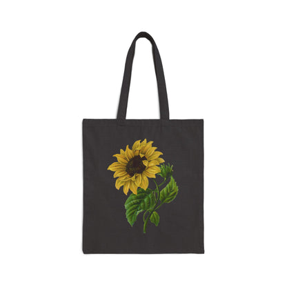 Sunflower Canvas Tote Bag
