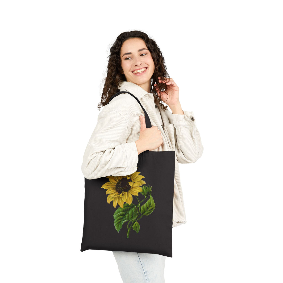 Sunflower Canvas Tote Bag
