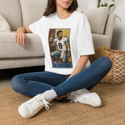 Loteria El Borracho Football Tee