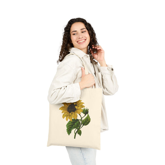 Sunflower Canvas Tote Bag