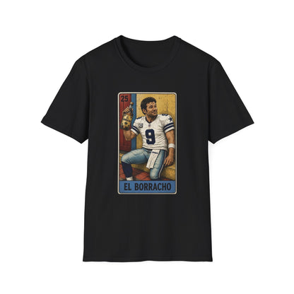 Loteria El Borracho Football Tee